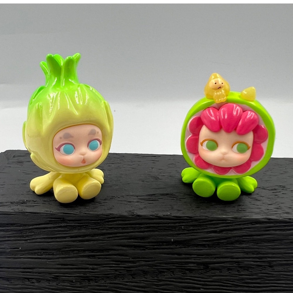 POP MART Aroma Princess Series Vegetable and Flower Mini Figure Lot Set of 2